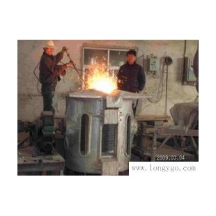 嘉善专业回收熔炼炉+中频炉设备
