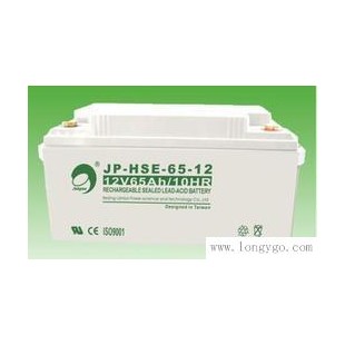 劲博蓄电池JP-HSE-65-12，12V65AH