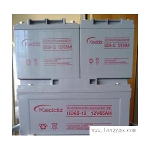 KADDIZ蓄电池UD24-12电池12V24AH厂家批发