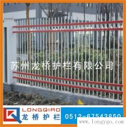 上海小区围墙栏杆/上海企业围墙栏杆/龙桥护栏厂家直销