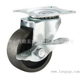 供应高品质铁铸小脚轮万向轻型脚轮 1寸至3寸多种规格多种款式