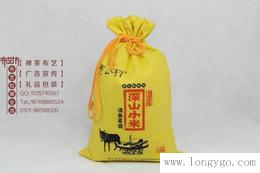 晋城麻布杂粮袋定做 复古精装5斤小米袋