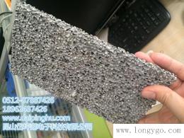 泡沫铝薄片 1mm厚泡沫铝 通孔吸音铝板 过滤铝板 铝滤板 滤芯滤片