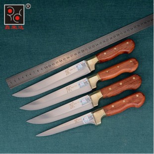 T1-T4共4把不锈钢锻打屠宰刀剔骨刀割肉刀