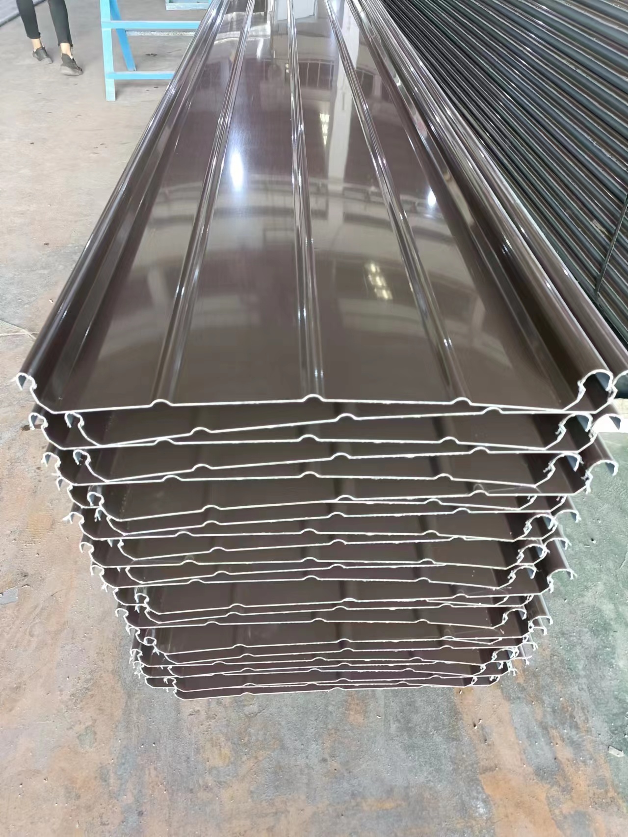 广东宝固铝镁锰屋面板直立锁边双锁边
